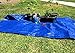 ( Pack of 3) 4'x6' Tarp - Multipurpose Cover, Great Tent For Gardening Camping Traveling Weather-Resistant Small Size Tarpaulin (Pack of 3)