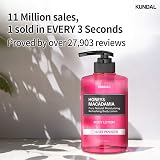 KUNDAL Moisture Body Lotion 500ml Amber Vanilla Long Lasting Perfumed Fresh view 2