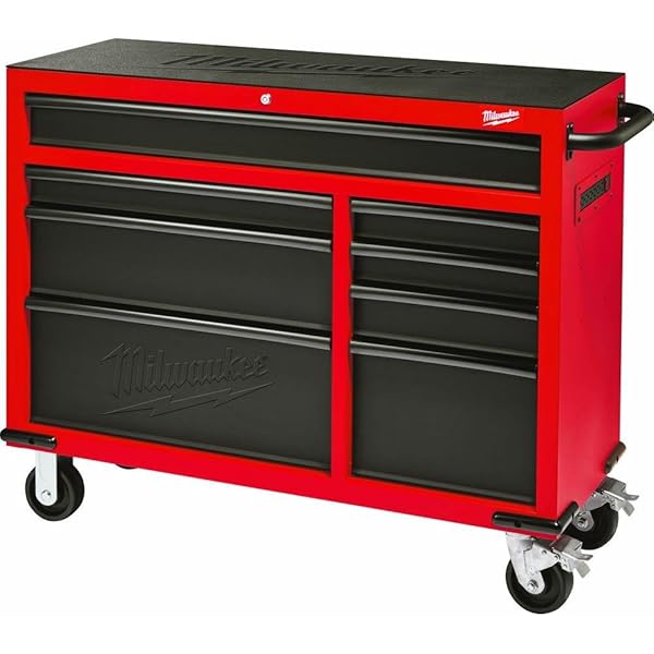 Amazon Com Milwaukee Heavy Duty Red Black 46 In 8 Drawer