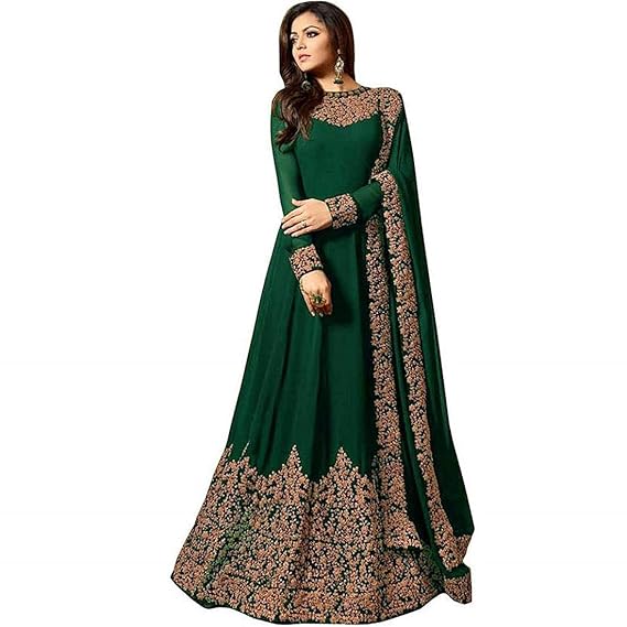 semi stitched anarkalis