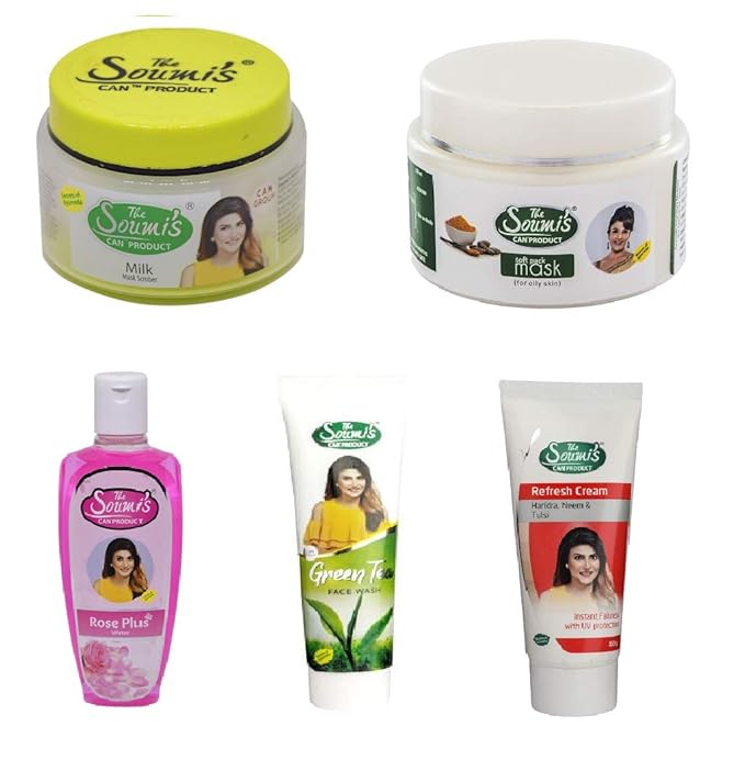 soumis green tea face wash