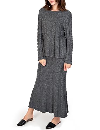 cable knit maxi sweater dress