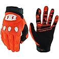 Seibertron Unisex BMX MX ATV MTB Racing Mountain Bike Bicycle Cycling Off-Road/Dirt Bike Gloves Road Racing Motorcycle Motocross Sports Gloves Touch Recognition Full Finger Glove
