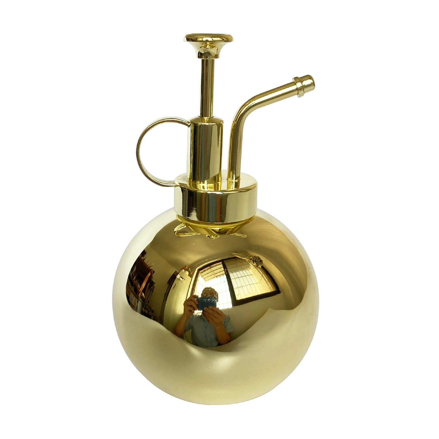 LIANSHI Stainless Steel Plant Sprayer, Small Watering Can, Plant Spray Bottle, Modern Garden Tools for Indoor Potted Plants, Watering and Spraying