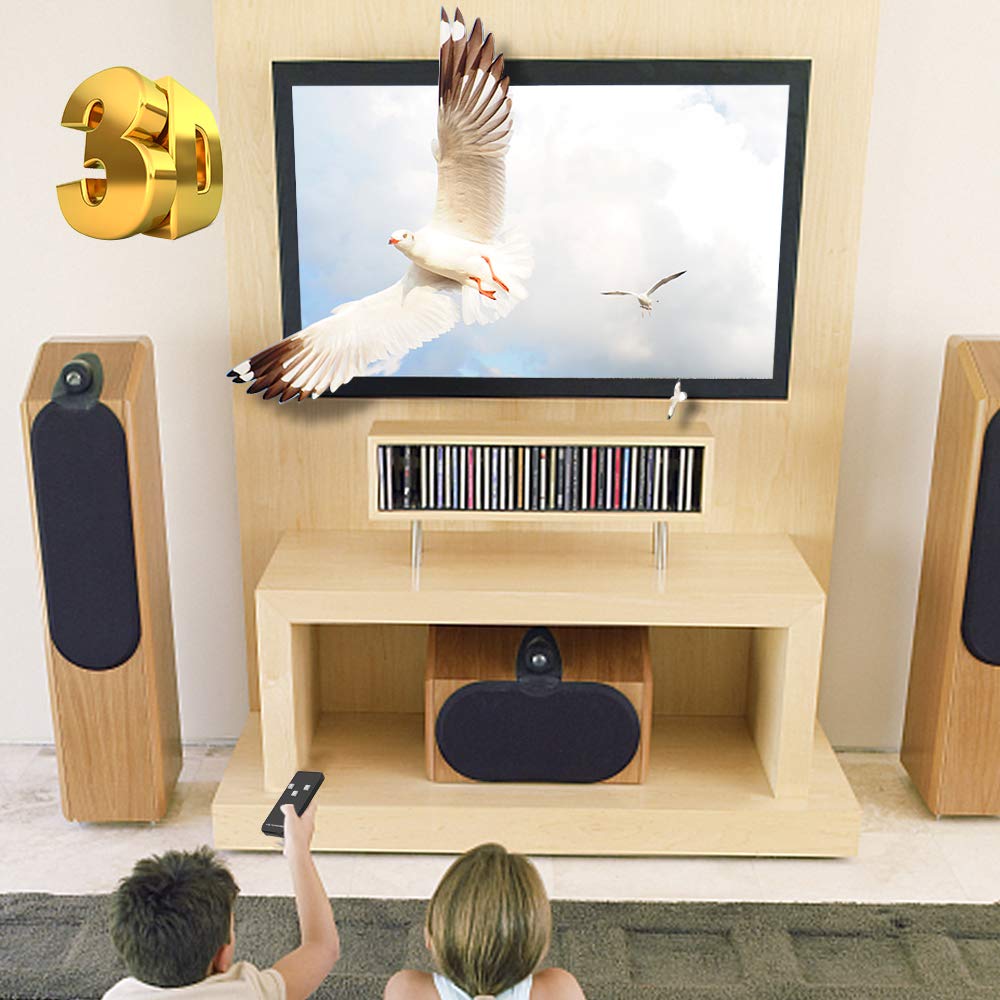 ELUTENG 4K HDMI Switch 3x1 HDMI Switcher Splitter Box with IR Romote Control 3 in 1 Out HDMI Selector 4K Full HD 1080P 3D for PC/Xbox / PS4 / PS3 / Blu-ray Player/TV Box