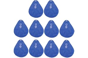 10PCS Pool Cover Weights PVC Winter Water Bags for Above Ground Swimming Pool Tarp – Hanging Wall Design Keeps Covers Secure 