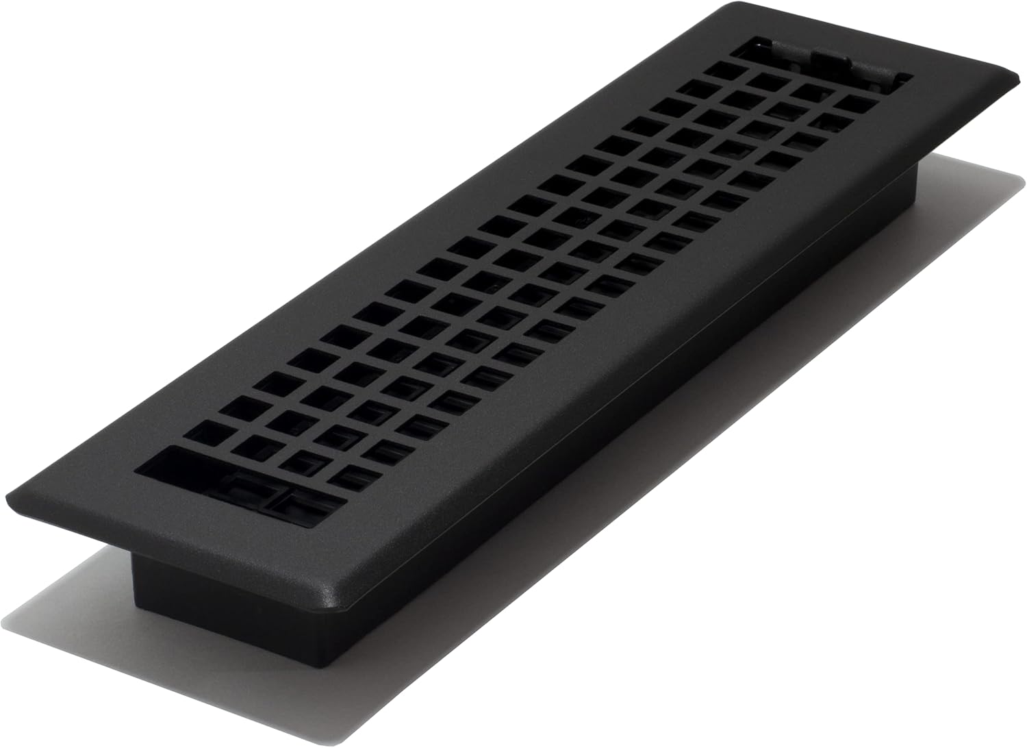 Registers, Grilles & Vents - Decor Grates LTH212-BLK Lattice Floor Register, 2x12 Inches, Black