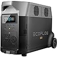 EF ECOFLOW Portable Power Station 3600Wh DELTA Pro, 2.7H to Full Charge, 5 AC Outlets, 3600-4500W, 120V Lifepo4 Power Station