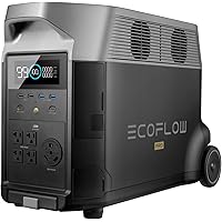 EF ECOFLOW Portable Power Station 3600Wh DELTA Pro, 2.7H to Full Charge, 5 AC Outlets, 3600-4500W, 120V Lifepo4 Power Station