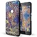 Nexus 6p case,Lizimandu TPU texture pattern Case for Nexus 6p(Blue Flower)