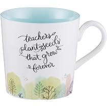 Amazon.com: Christian Art Gifts Blue Ceramic Coffee Mug – 14 oz ...
