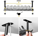 Baskiss 2 Pack 36.5cm Cable Management Tray Under Desk Heavy Metal Cord view 4