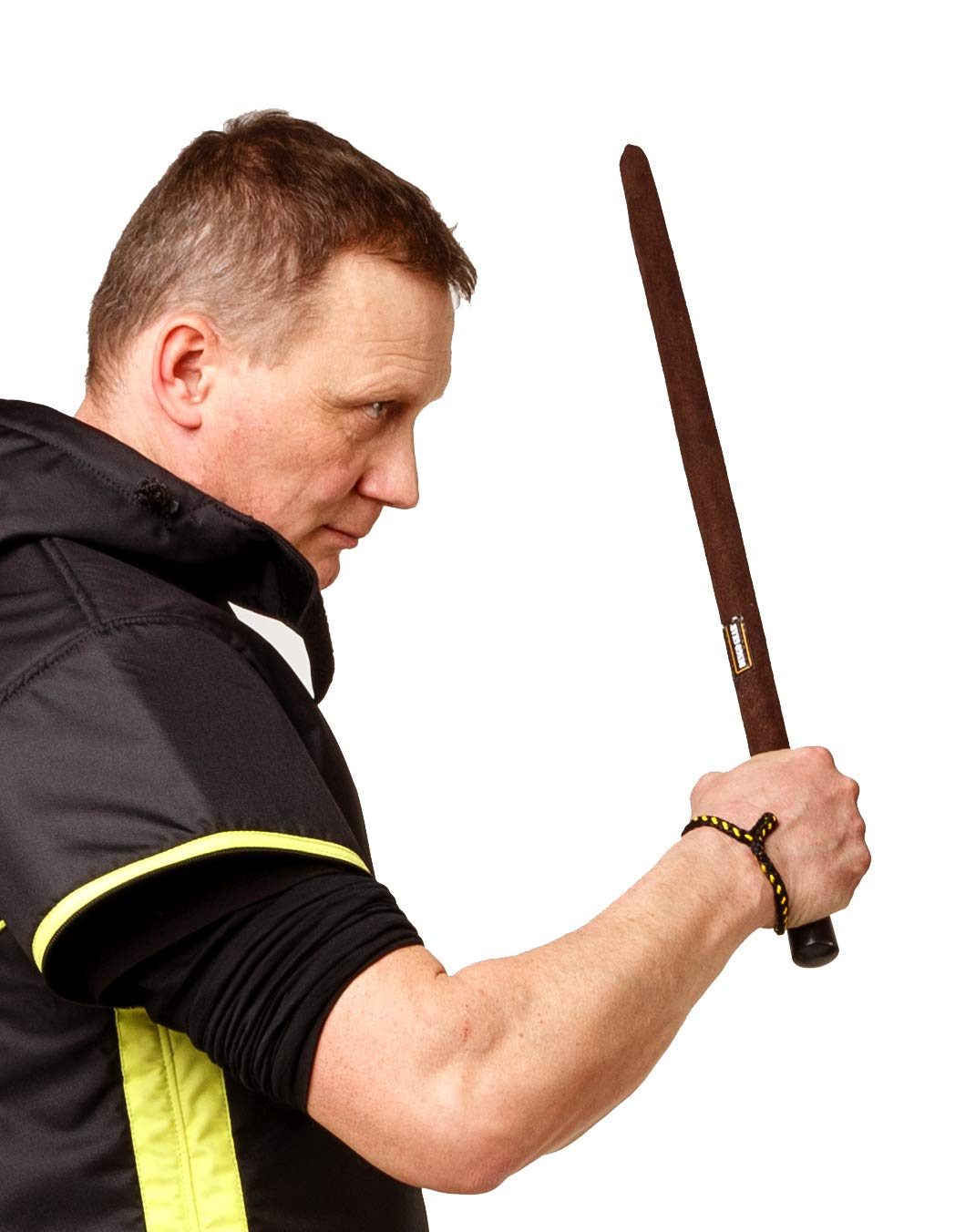 Dingo Gear Dog Training Stick For Obedience Training, Brown Suede, Bugbear For Courage Test, Handmade S02621