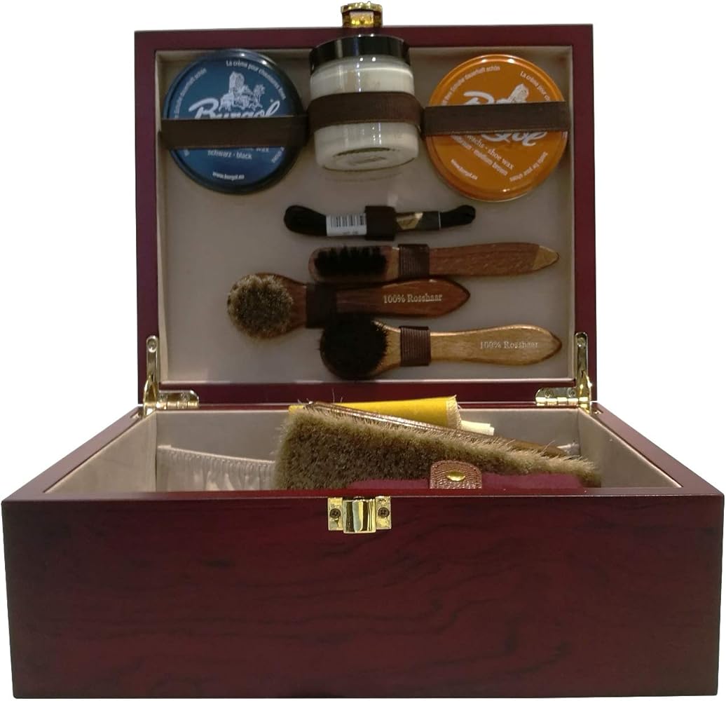 Caja limpiar zapatos | Los mejores ejemplares de cajas.