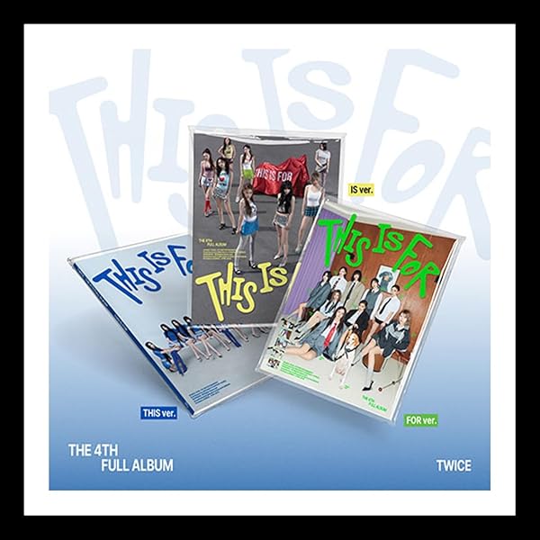 アイドル TWICE 4th Full Album THIS IS FOR vinyl TWICE : Notice