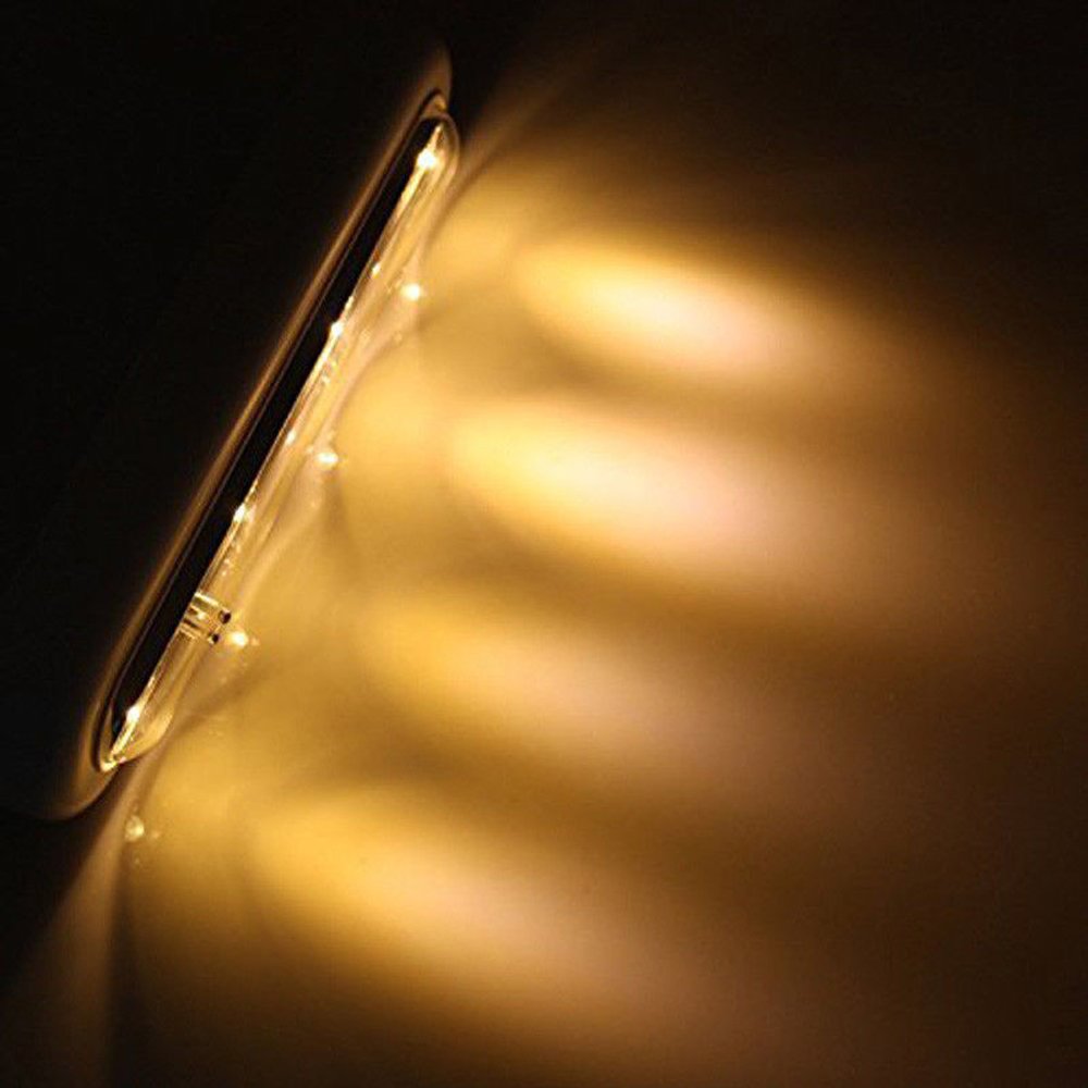 Tap Closet Lights ixaer One Touch Light, 4-led Touch Tap Light, Stick-on Anywhere Push Light, Cordless Touch Sensor LED Night Light, Battery Operated Stair Safe Lights for Closets Cabinet