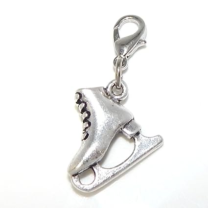 Jewelry Monster Dangling Ice Skate Charm Bead 31037