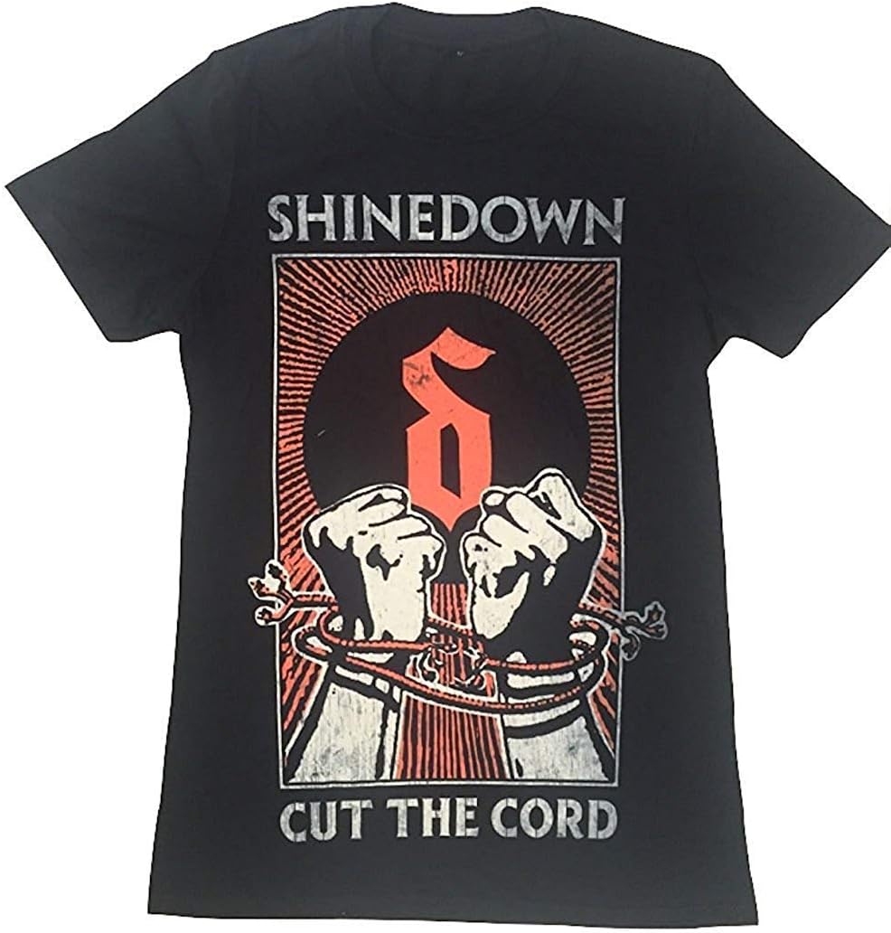 Shinedown Cut The Cord Tour - Official Mens T Shirt