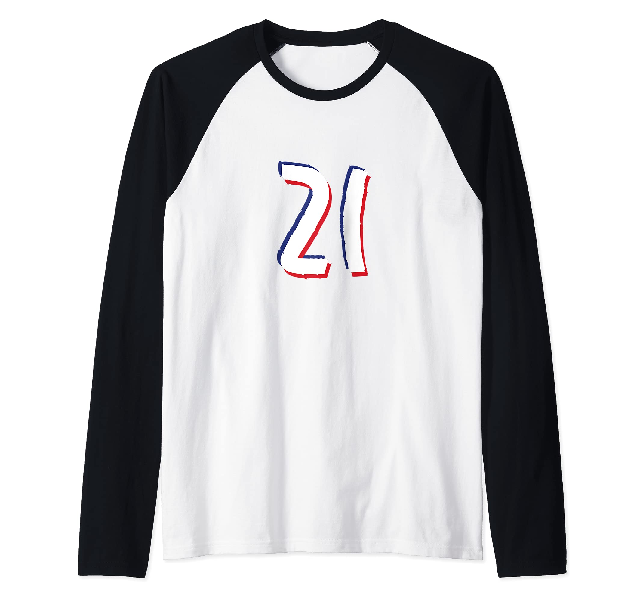 Flag United Kingdom Raglan Baseball Tee