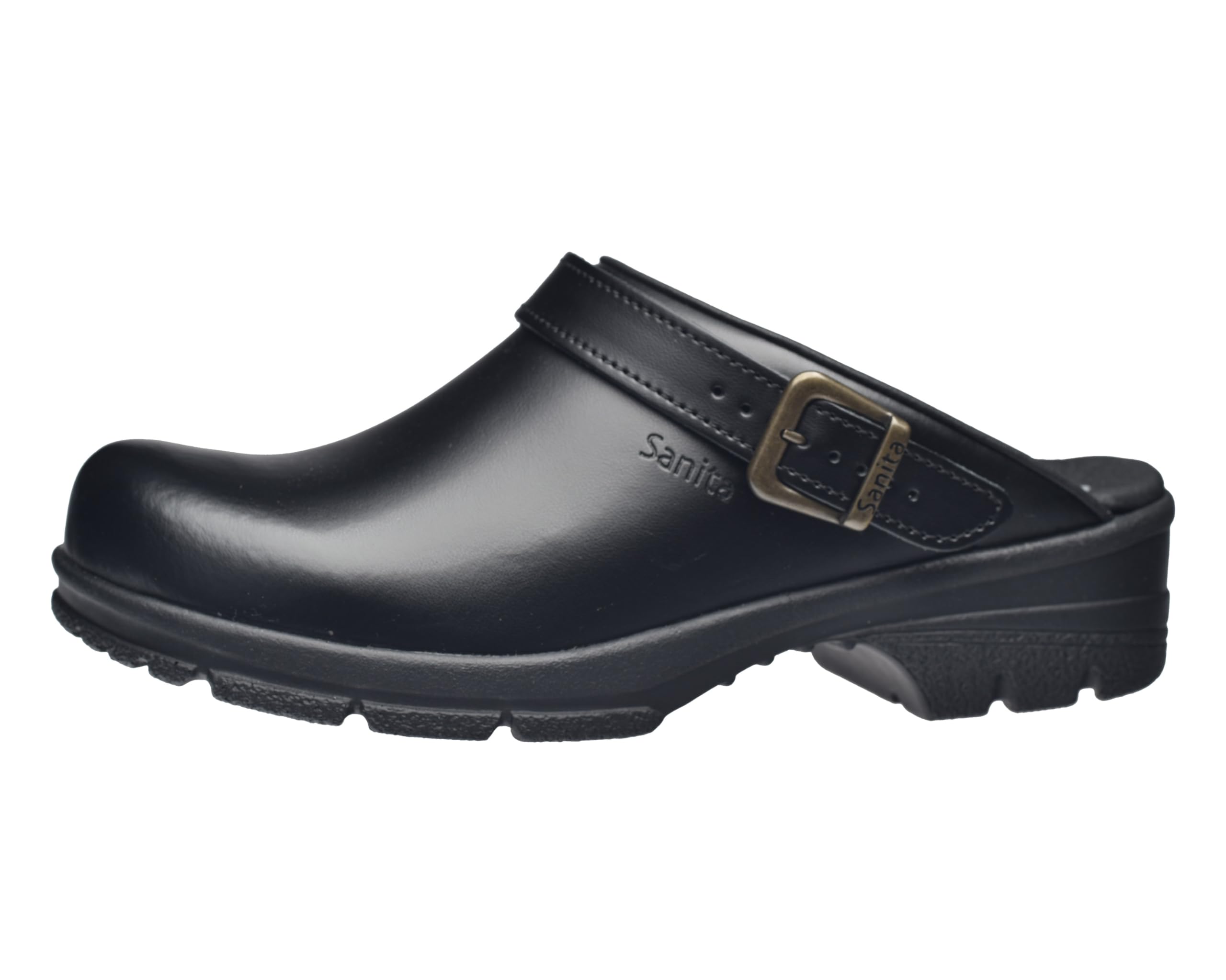 Sanita San-duty Open-ob, Unisex Adults' Clogs, Black (Black 2), 3 UK (37 EU)