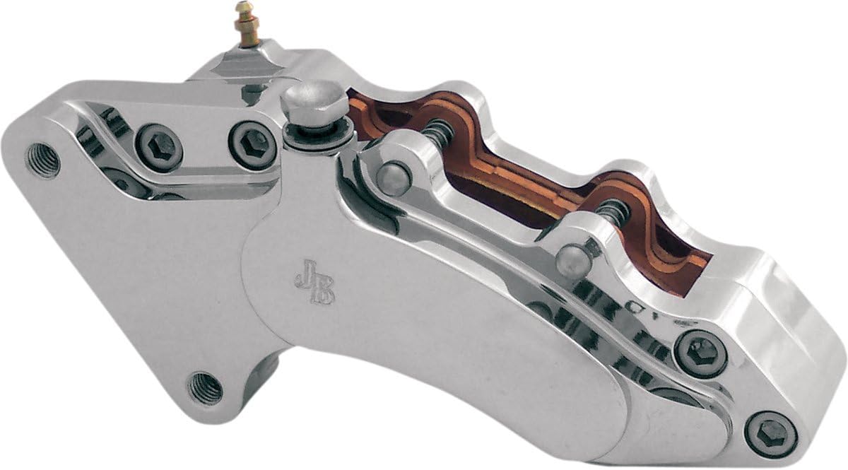 JayBrake JSix Six Piston Front Left Brake Caliper Smooth Chrome 376T062 Amazon.ca Home