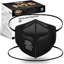 Amazon.com: N95 Mask NIOSH Approved 25-Pack, Particulate
