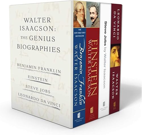 Download Walter Isaacson: The Genius Biographies: Benjamin Franklin, Einstein, Steve Jobs, and Leonardo da Vinci PDF