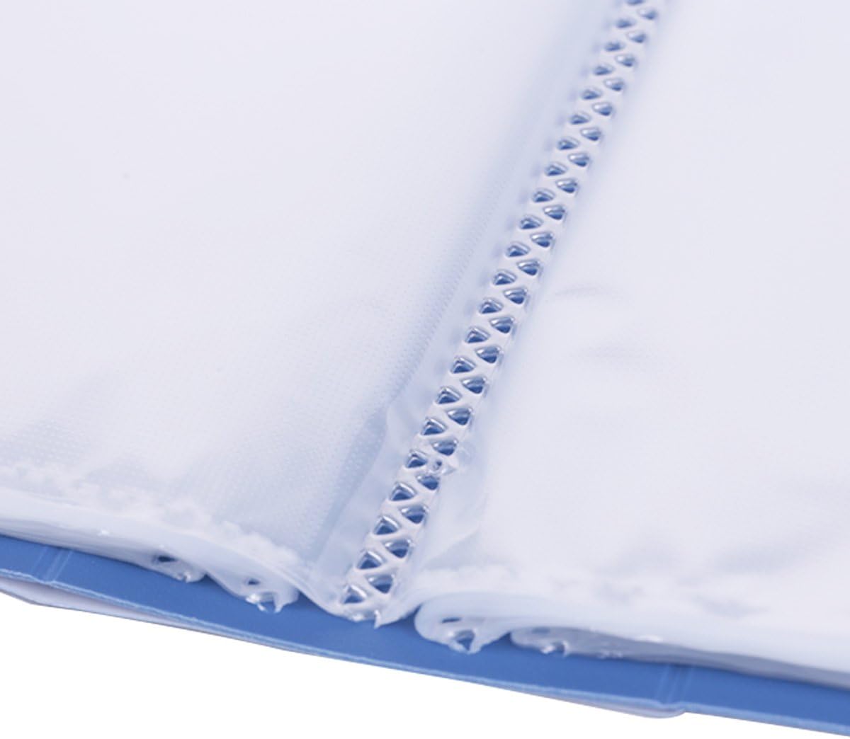 100-Pocket Business A4 Sheet Presentation Book, 200-Page Capacity for A4 and Letter Size Inserts File-N-View Presentation Display Book (Blue 100) : Office Products