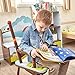 Fantasy Fields - Enchanted Woodland Thematic Kids Wooden Rocking Chair | Imagination Inspiring Hand Crafted & Hand Painted Details   Non-Toxic, Lead Free Water-based Paint