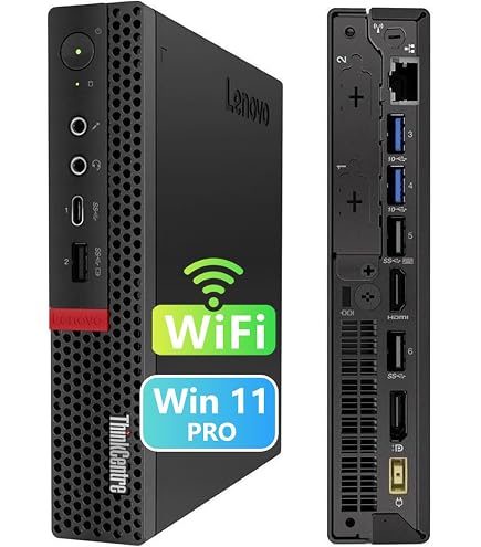 Amazon.com: Lenovo ThinkCentre M920Q Tiny Desktop Computer(Renewed