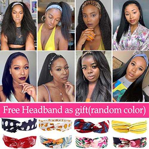 Bestsojoy-Kinky-Straight-Headband-Wigs-10A-Italian-Yaki-Straight-Human-Hair-Wigs-for-Black-Women-Glueless-None-Lace-Front-Wig-150-Density-Machine-Made-Half-Wig-14-Inch-Kinky-Straight-Headband-Wigs