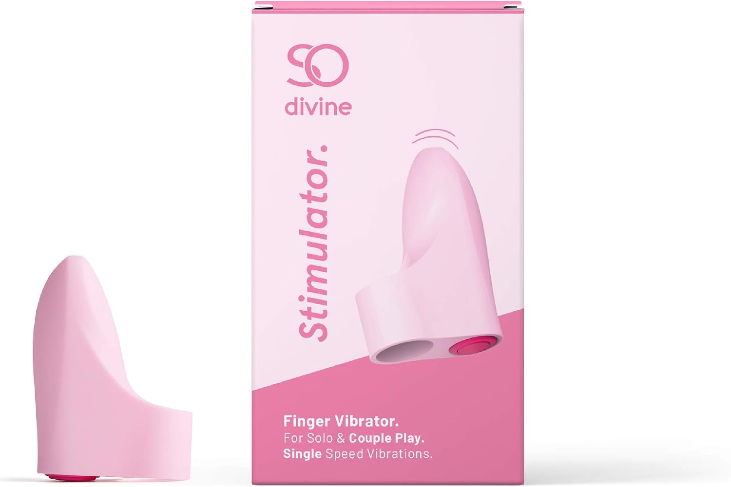 So Divine Finger Vibrator with Removable Bullet Vibrator#SelfLove