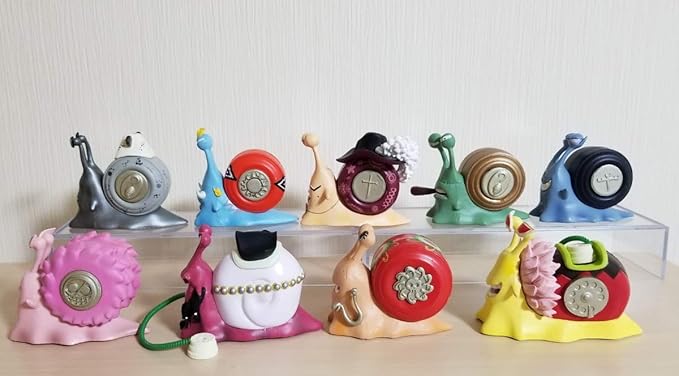 Amazon ワンピース 電伝虫 王下七武海 フィギュア One Piece でんでん虫 カタツムリ かたつむり キャラクター ボア ハンコック ドフラミンゴ フィギュア ドール 通販