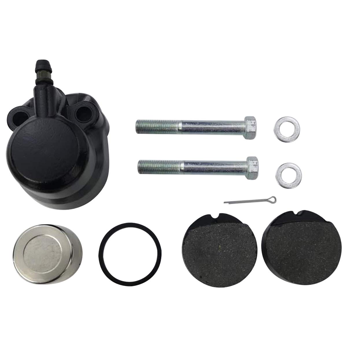 M MATI Front Brake Caliper Kit with Pads for Honda