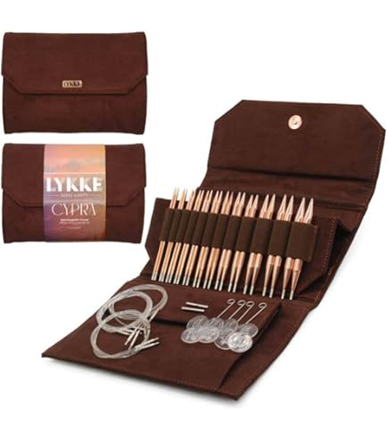 Amazon.com: Lykke Cypra Copper 5 inch Interchangeable Knitting