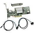 H200 RAID Controller Card PCI E 6Gbps HBA LSI 9211 P20 IT Mode ZFS FreeNAS unRAID RAID Expander + 2* SATA Cable