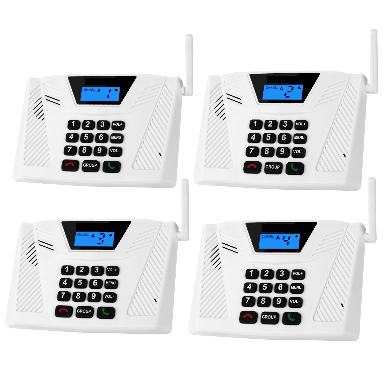 SANZUCO Intercoms Wireless for Home Upgraded, Hands