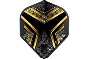 LSTYLE L1 Standard Dart Flights – Pre-Molded – Compatible with Soft & Steel Tip Darts