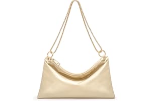 oscaurt Women's Evening Handbag Satin Shoulder Bag Purse for Prom Engagement Cocktail Party Wedding