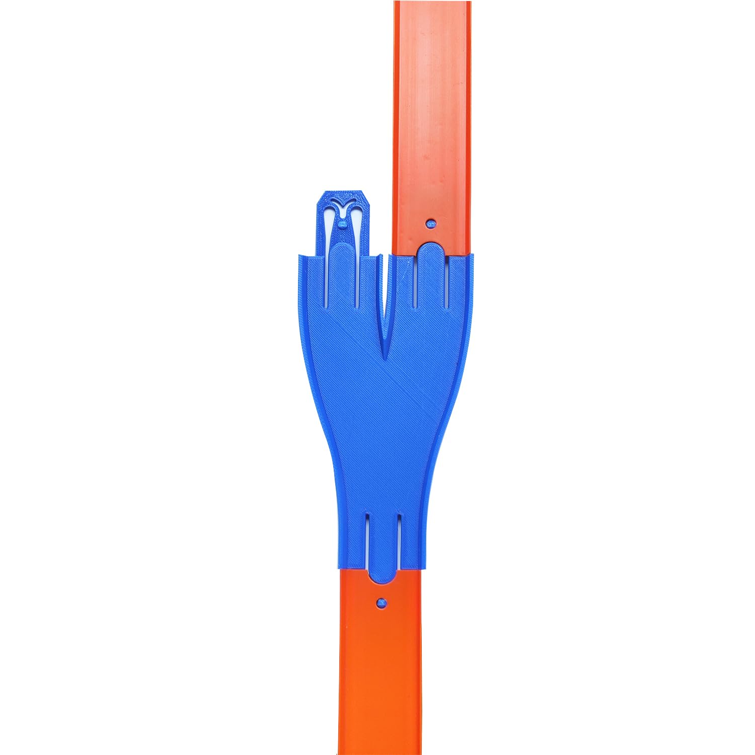Racetrack Connectors Compatible with Hot Wheels,Hotwheels Track Builder,Booster,Curved Track Pieces,Parallel Shape 1 Packs