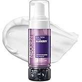 DERMALOGY by NEOGENLAB Real Fresh Foam Cleanser, Blueberry, 5.6 Fl Oz