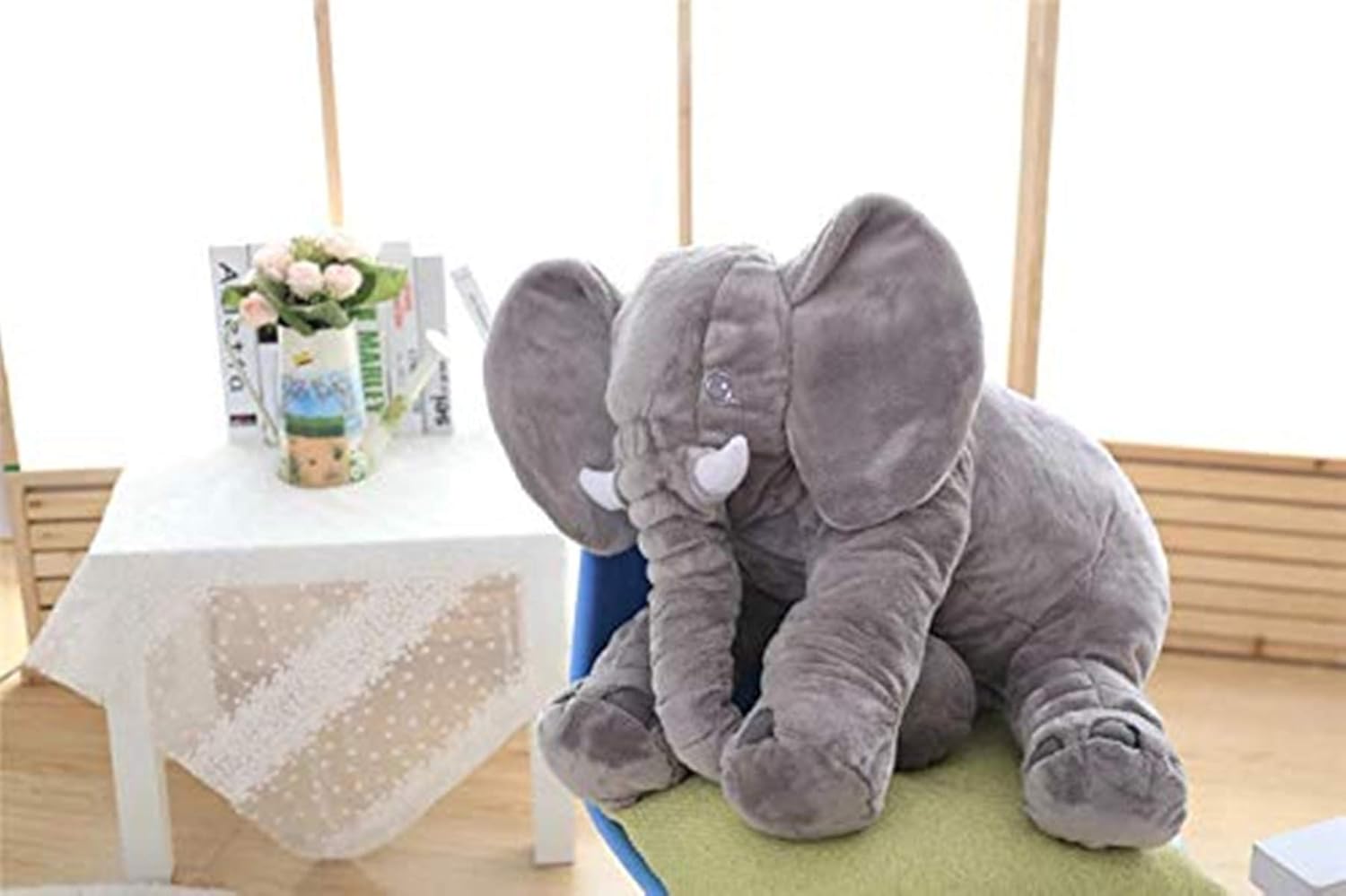 Napravi Rs Gris 40 30 15cm Mignon Elephant Doux Jouets Animaux Oreiller Farcis Gris Elephant En Peluche Bebe Coussin Copains Coussin En Peluche Jouet Pour Enfants Ameublement Et Decoration Oreillers