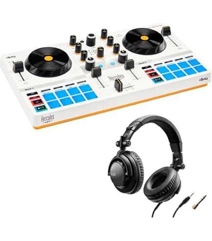 Amazon.com: Hercules DJControl Mix - Bluetooth Wireless DJ