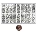 900pc Miniature Screw Assortment Eyeglasses Watches Jewelry Cell Phone Electronic Devices