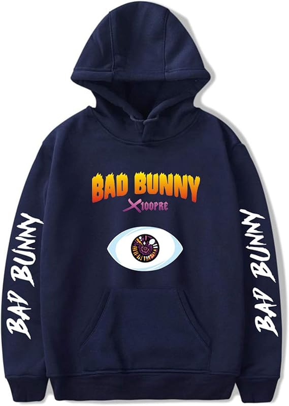 Amazon.com: Sinorama Bad Bunny Hoodies Sweatshirts Men/Women Casual Hip Hop Hoodie 2021 Hip Hop 