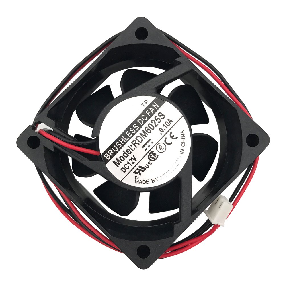 RDM6025S 12V 0.10A 6CM 6025 2 wire axial computer case cooling fan