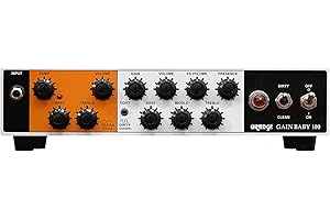Orange Gain Baby Twin Channel Solid State Guitar Head, 100 Watts