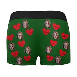 Personalized Boxer, Custom Funny Face Underwear