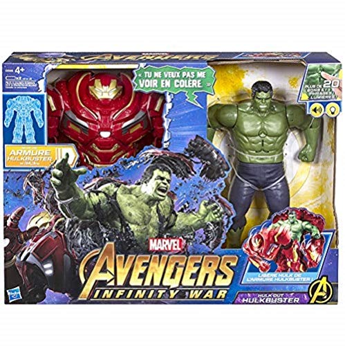 Marvel Avengers E0568 Figur Avengers Infinity War Hulkbuster 2 in 1 A Funktion