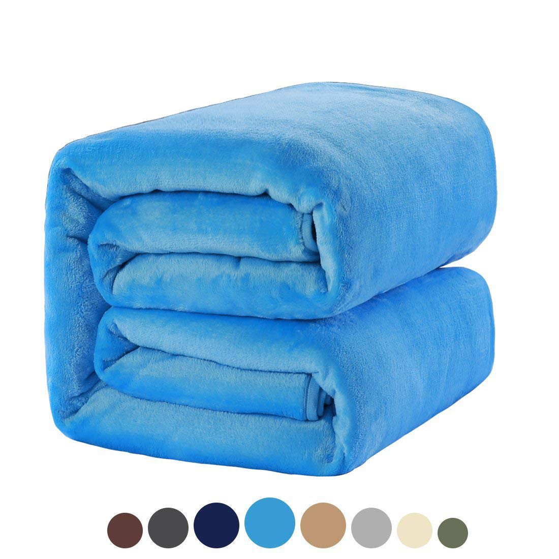 MEROUS Fleece Soft Warm Throw Summer Blanket Lightweight Fuzzy Cozy